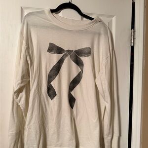 Aerie long sleeve oversize tshirt